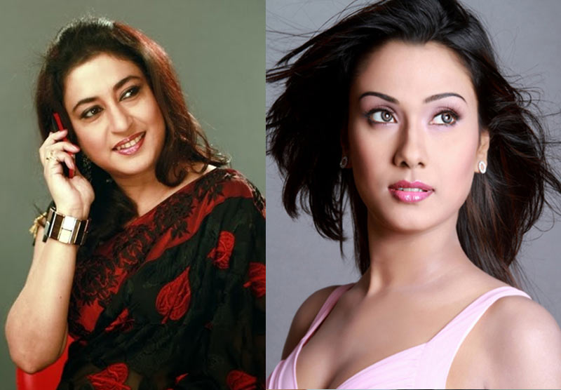 চিত্রনায়িকা ববির ছবিতে শতাব্দী রায়