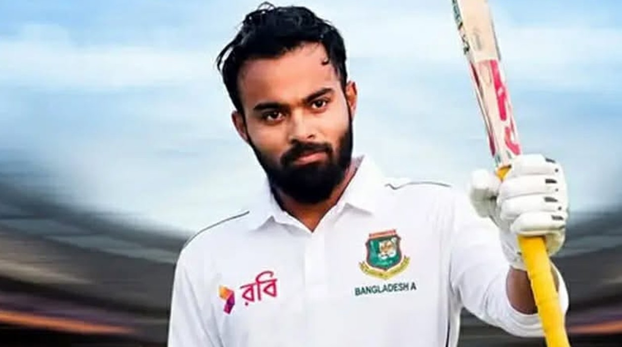বিশ্বকাপ জয়ের স্মৃতিবিজড়িত মাঠে তাওহীদ হৃদয়ের প্রথম ডাবল সেঞ্চুরি